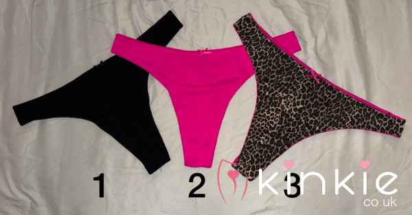 🩷 My Freshly Worn Knickers, Minimum 24hour Wear