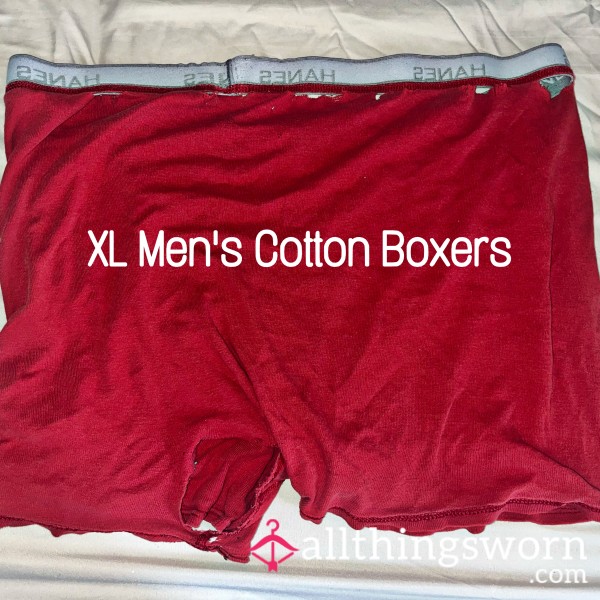 My F**k Buddies XL Red Cotton Hanes Holy Boxers ❤️
