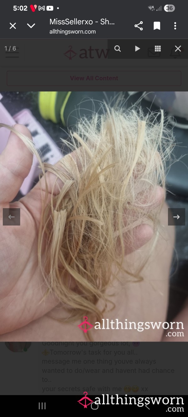 My Gorgeous Blonde Locks 👱‍♀️✂️ Free Del