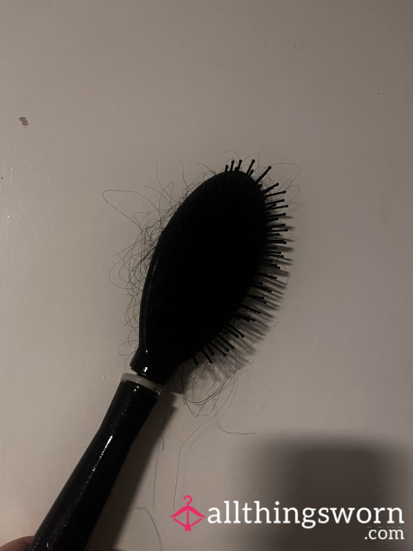 My Hair Brush Filled With My Hair🖤