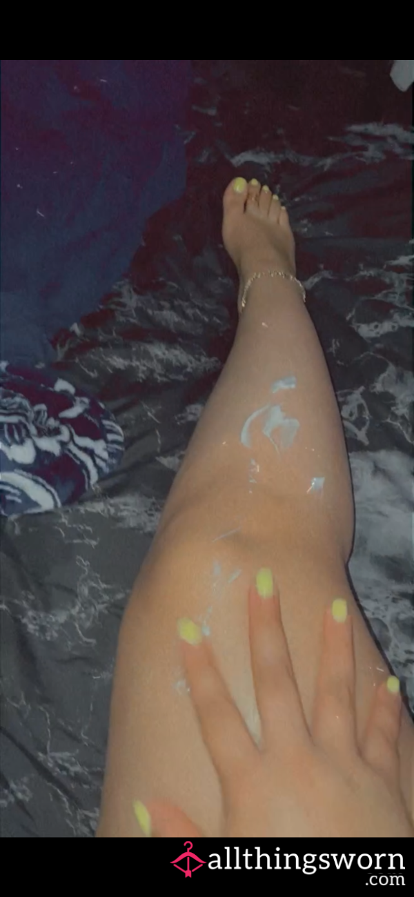 My Hands All Over My Legs & Feet 😈