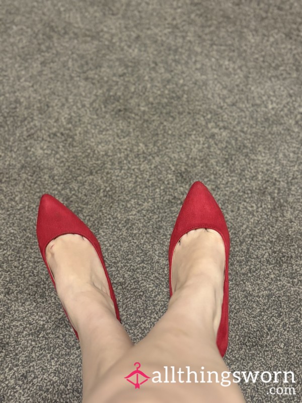 My Hot Red Heels