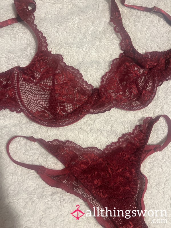 My Lacy Red Set ❤️