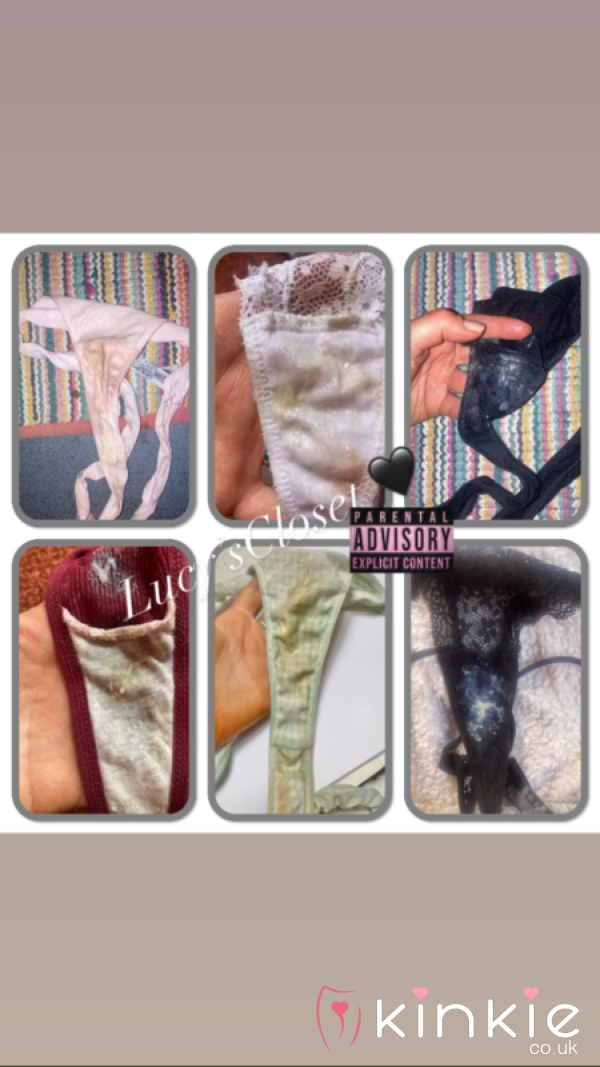 My Last Weeks Panty Gussets 😈💦🍆-Does It Make You Hard? This Is Your Sign To Get A Pair 😈