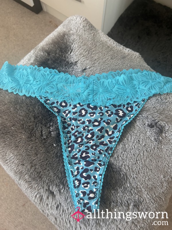 My Leopard Print Thong