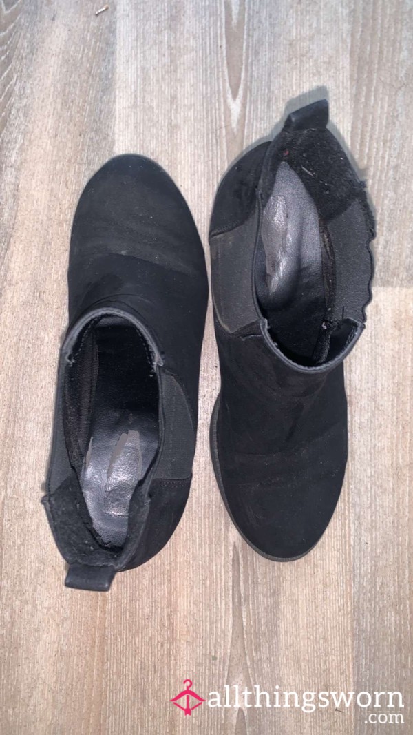 My Little Black Ankle Boots