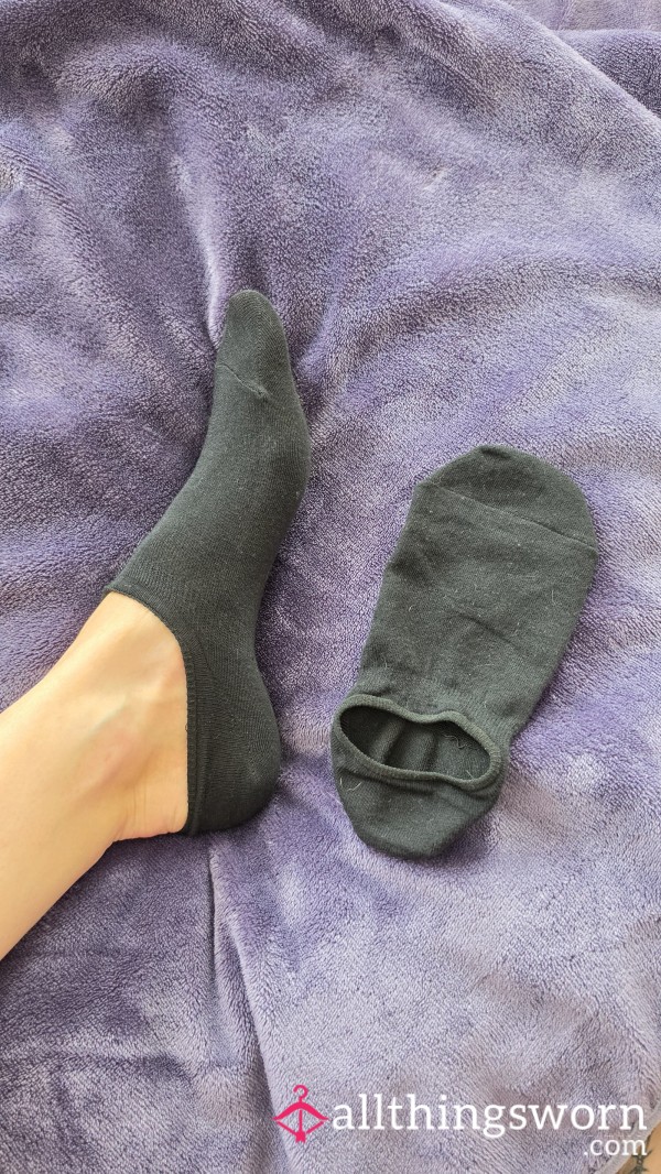 My Little Black No-Show Socks 🧦