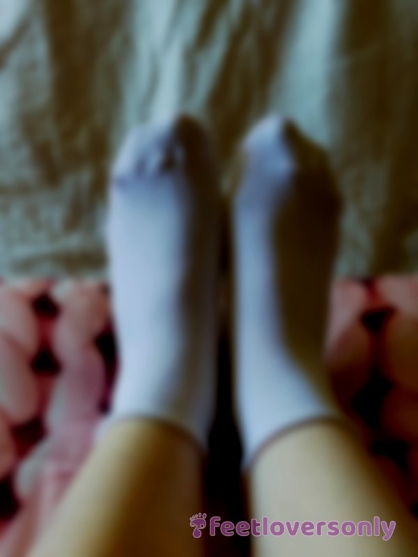 My Little Feet In White Socks.