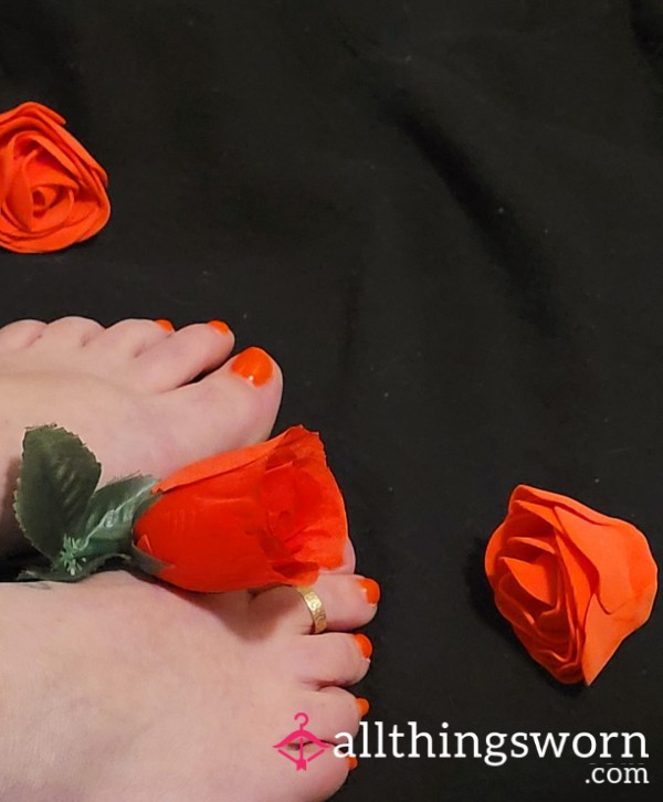 My Little Feet Need To Wrap Around More Than Flowers