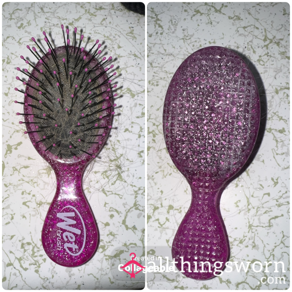 My Little Hair Brush Friend😩😋💦