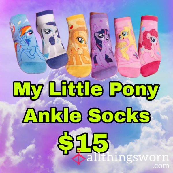 My Little Pony Ankle Socks