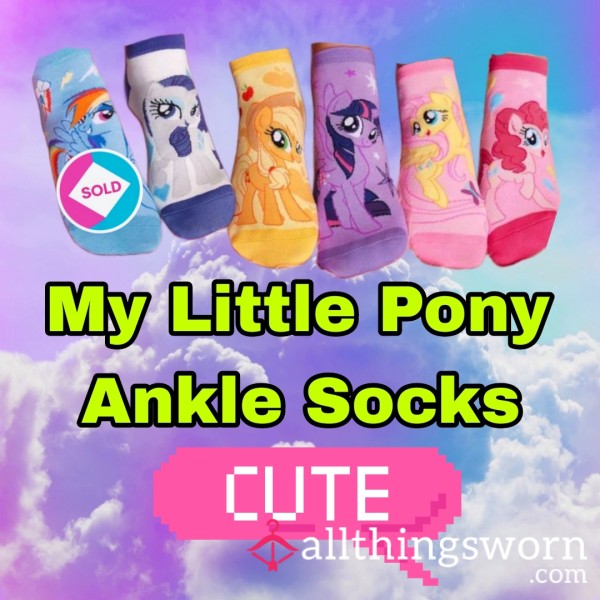 My Little Pony Ankle Socks