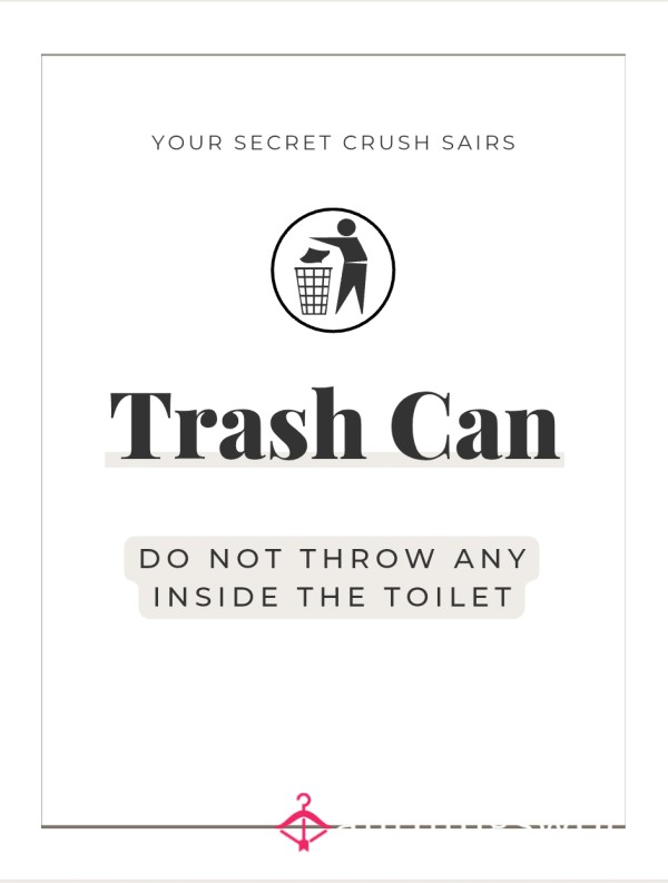 My Little Trash… 🗑️😌
