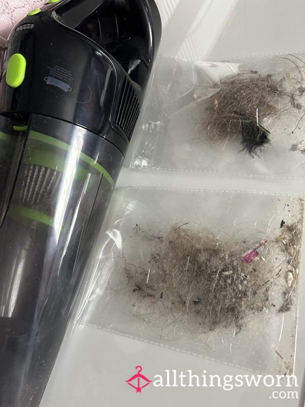My Mini Hoover Dirt From Each Morning