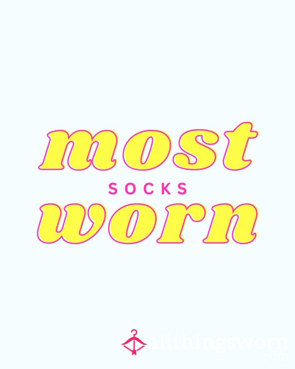 Most Worn Lucky Dip ✨ Get What You Get - Socks