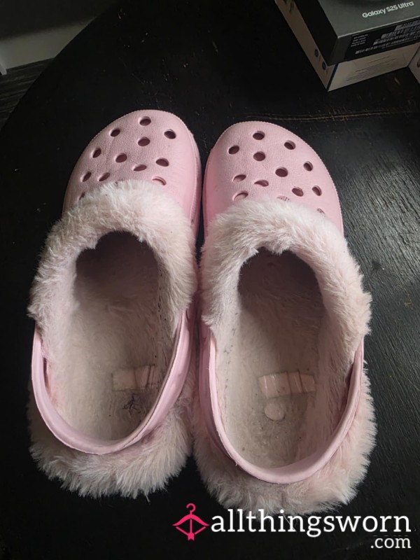 My Nans Fake Fluffy Crocs
