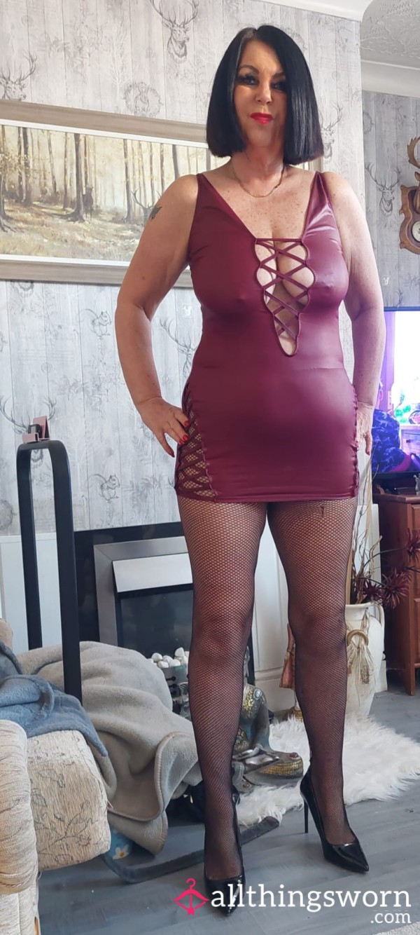 My Naughty Riped Tights Worn For Three Days