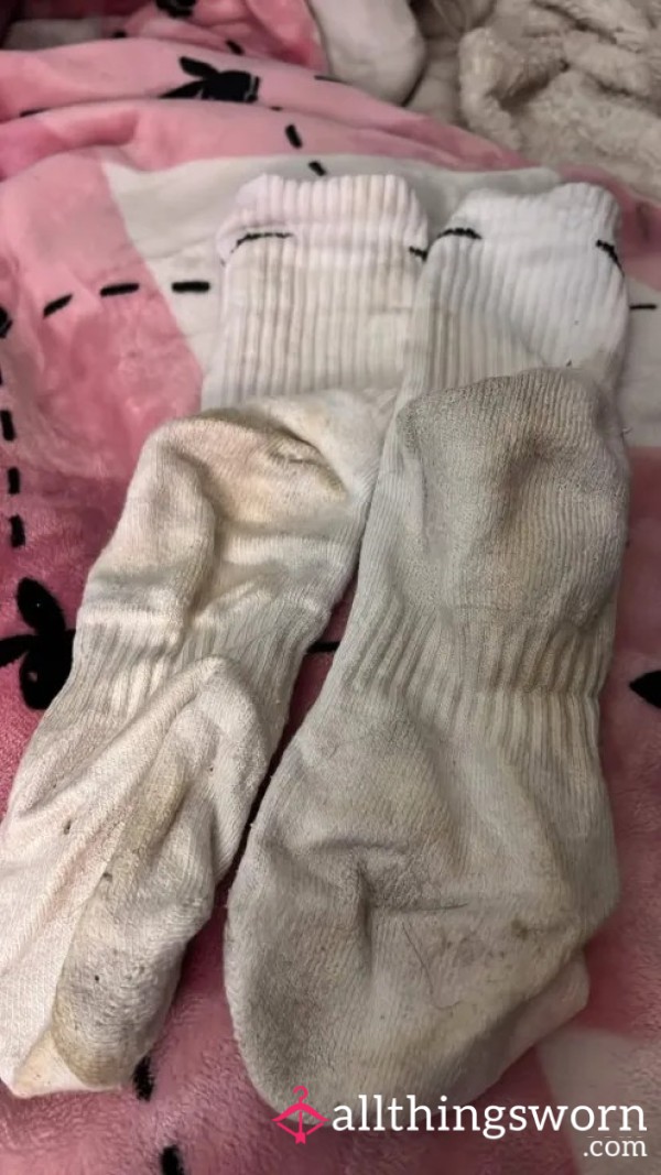 My Nike Sockies From Work ;3