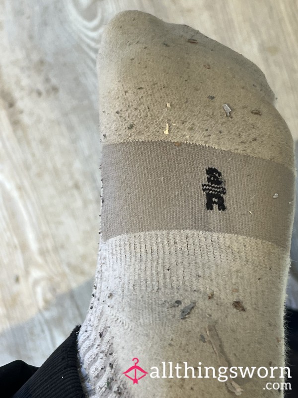 My Not So White Nike Work Socks!