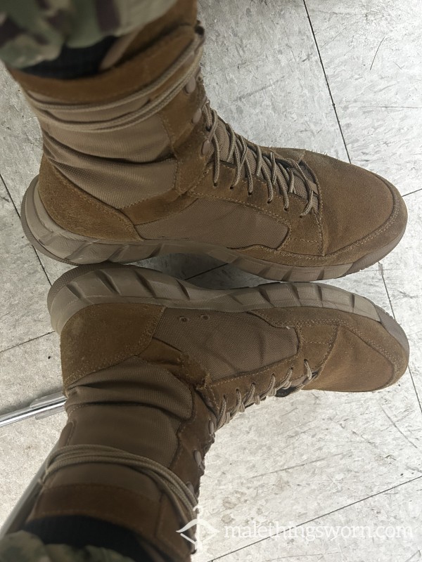 My Oakley Combat Boots