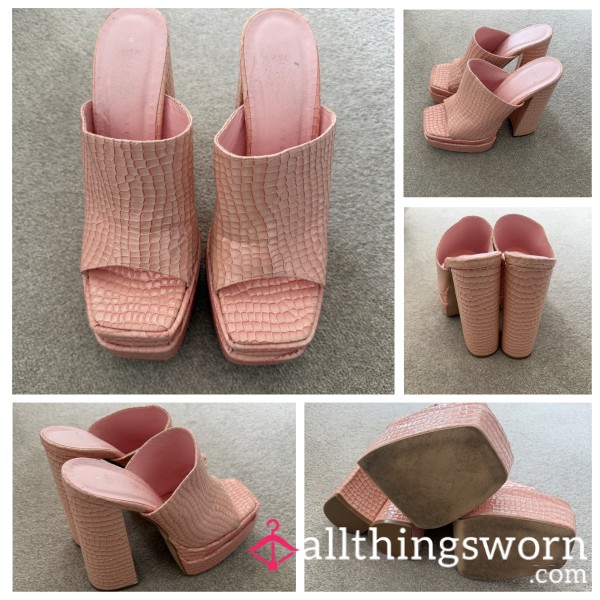 My Old Favourite Shoes 🎀 Well Worn 🖤 Includes Proof Of Wear Pics 📸