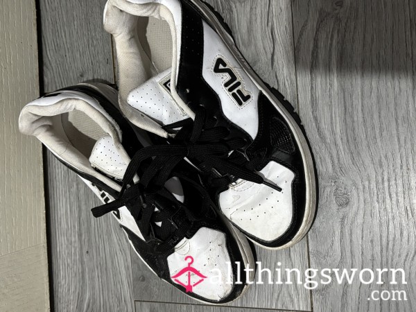 My Old FILA Sneakers – Filthy, Broken In & Well Loved