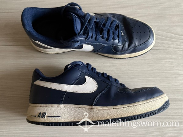 MY OLD NIKE AIR FORCE ONES.