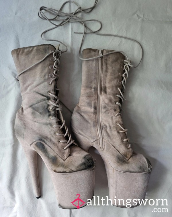 My Old Pleaser Heels/Boots🥵😈 Wellworn|Dirty|Smelly