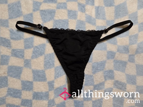 My Old Sleek Black Thong 🖤