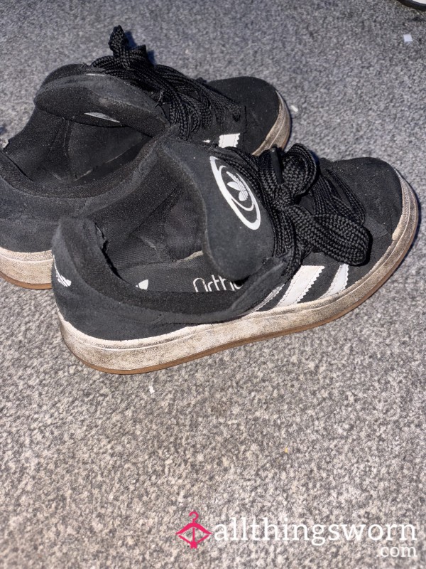MY OLD SMELLY VERY WELL WORN ADIDAS CAMPUS