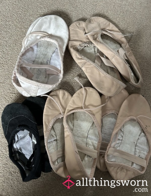 My Old Used Ballet Shoes £25 A Pair