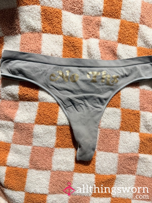 **sold** My Old VS PINK Thong From High School 🤍