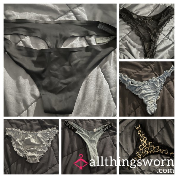 My Panties For This Week!!! Your Pick, Just $15
