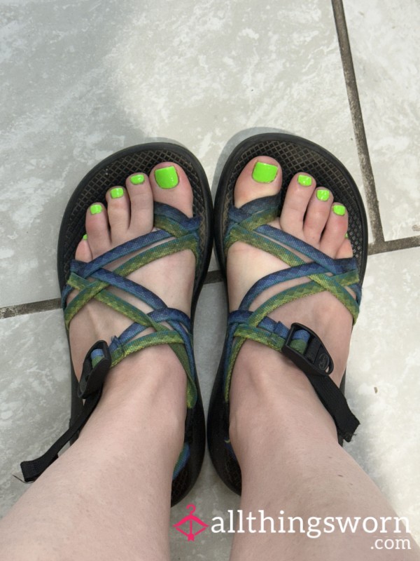 My Pedicure Tech Knows I Like My Foot/leg Ma**ages Rough