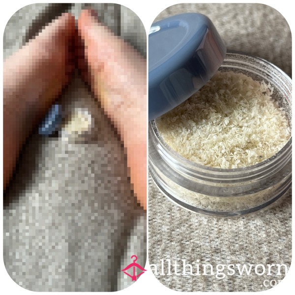 My Personal Foot Dust - Collected From My Soft Size 7 Feet 🦶 ✨