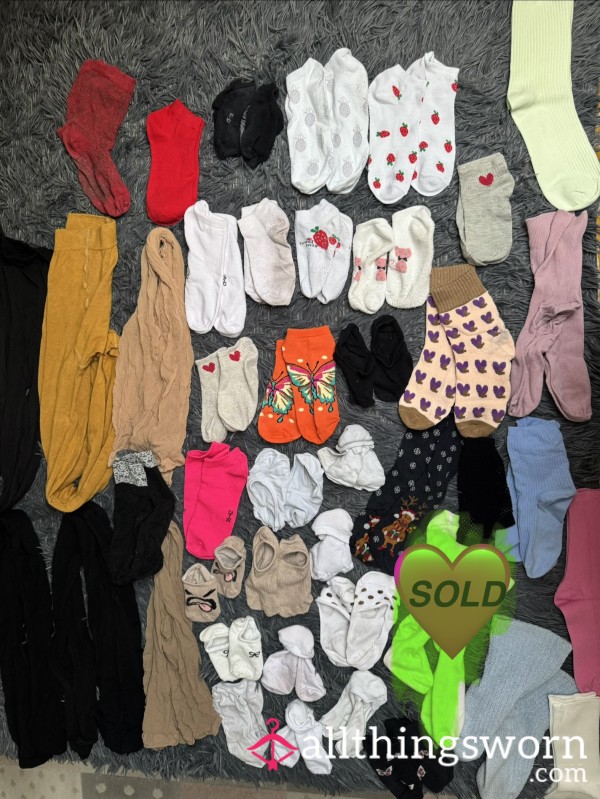 My Personal Socks & Tights Collection — Custom Requests Only