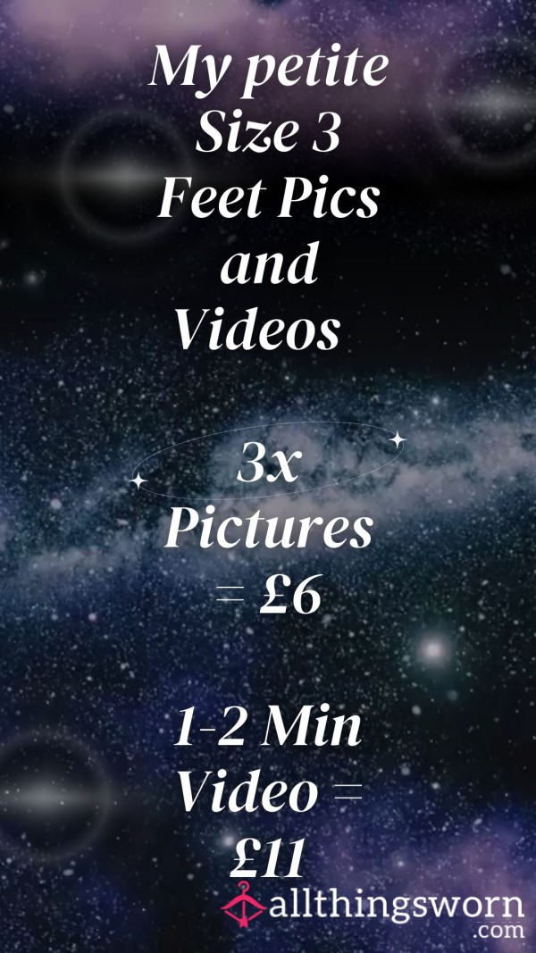 My Petite Size 3 - Feet Pics Or Vids