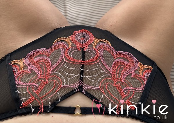 My Pink And Black M And S Lacy Panties 😻💕 48 Hours Worn 😈