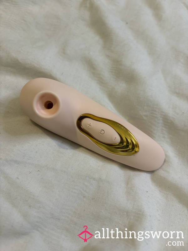 My Pink Clit Sucking S** Toy - USED MANY TIMES 😈