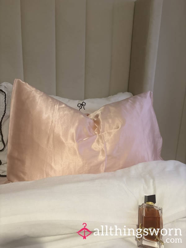 My Pink Silk Satin Pillowcase 💋