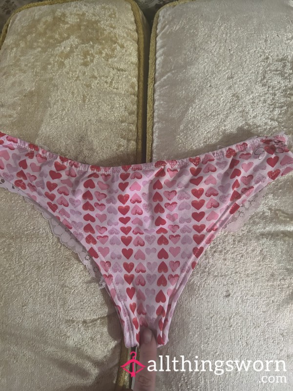 My Pink Used Jessica Simpson Panties!