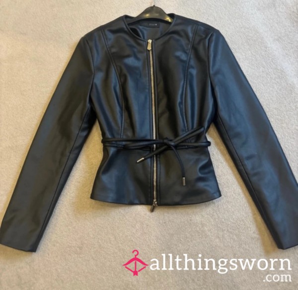 My PU Black Jacket