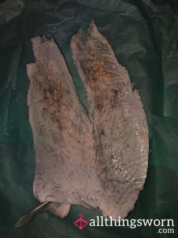 A 4x6 Inch Strip Of My Pubic Hair On Wax. I Was Recently Waxed And Hope You Enjoy! #1🔥