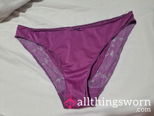 My Purple Worn Panties 💜