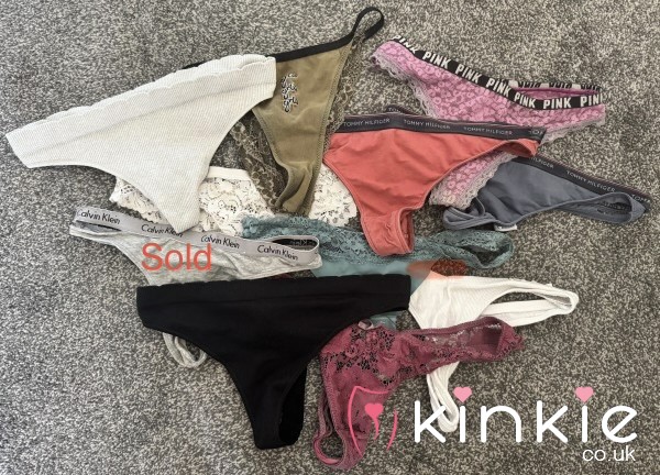 My Real Everyday Knickers. Well Worn, Then Worn Again For You.
