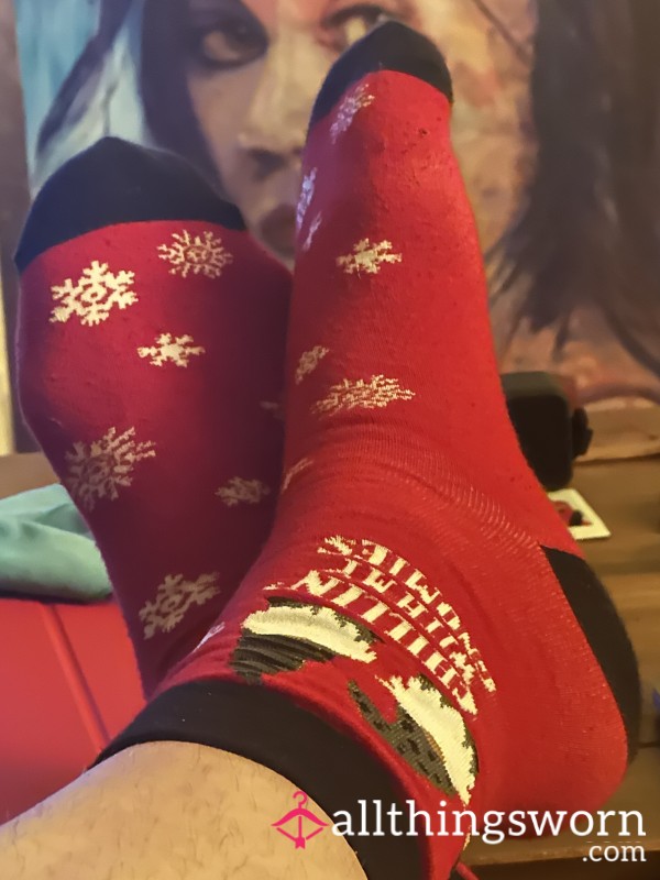 My Red Christmas Socks, Well Worn