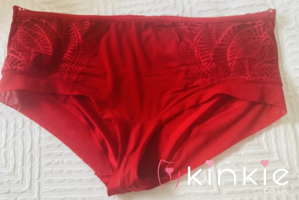 My Red Lacy Panties ❤️😈💋