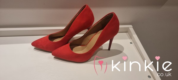 My Red Office Heels😍