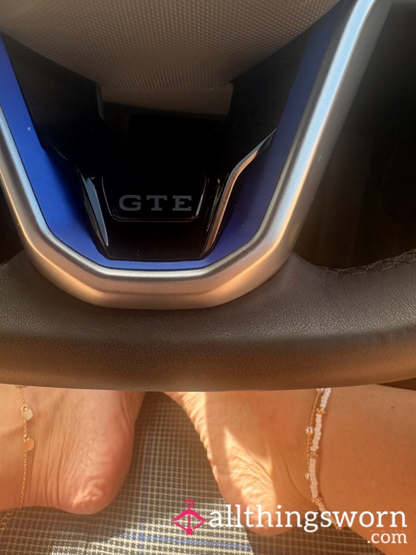 My S**y Feet Behind The Wheel 🛞 🦶