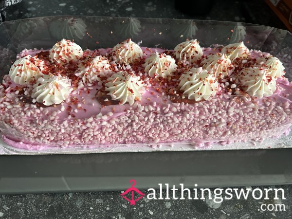 My Size 9s Squashing My Birthday Cake